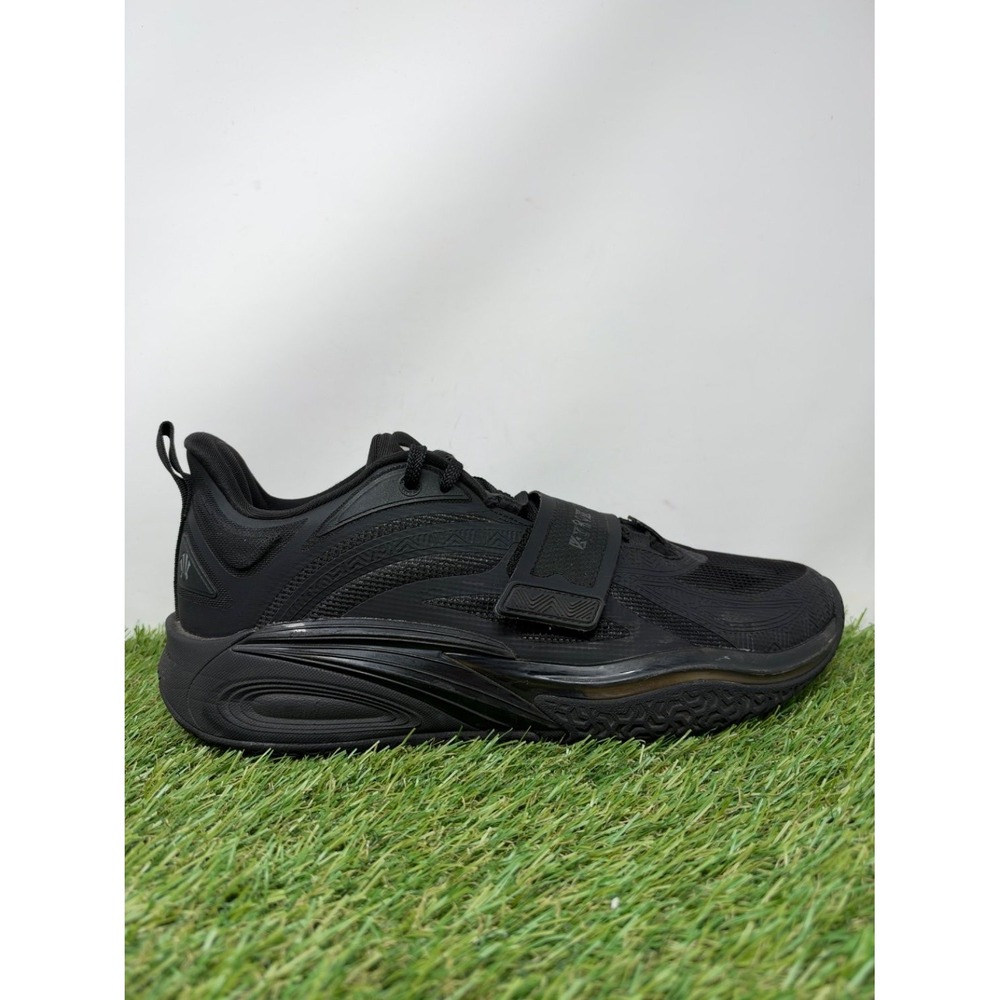 Anta Kai 1 Shoes Mens 12 Black Mens Basketball Sneakers Kyrie Irving Athletic